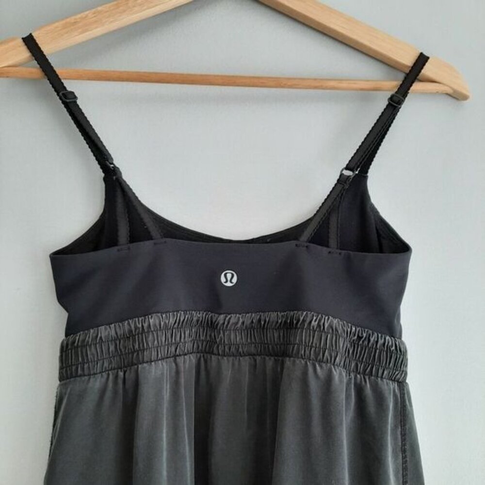 LULULEMON Athletic Tank Top Empire Waist Spaghetti Strap Sz 4 - Picture 8 of 10